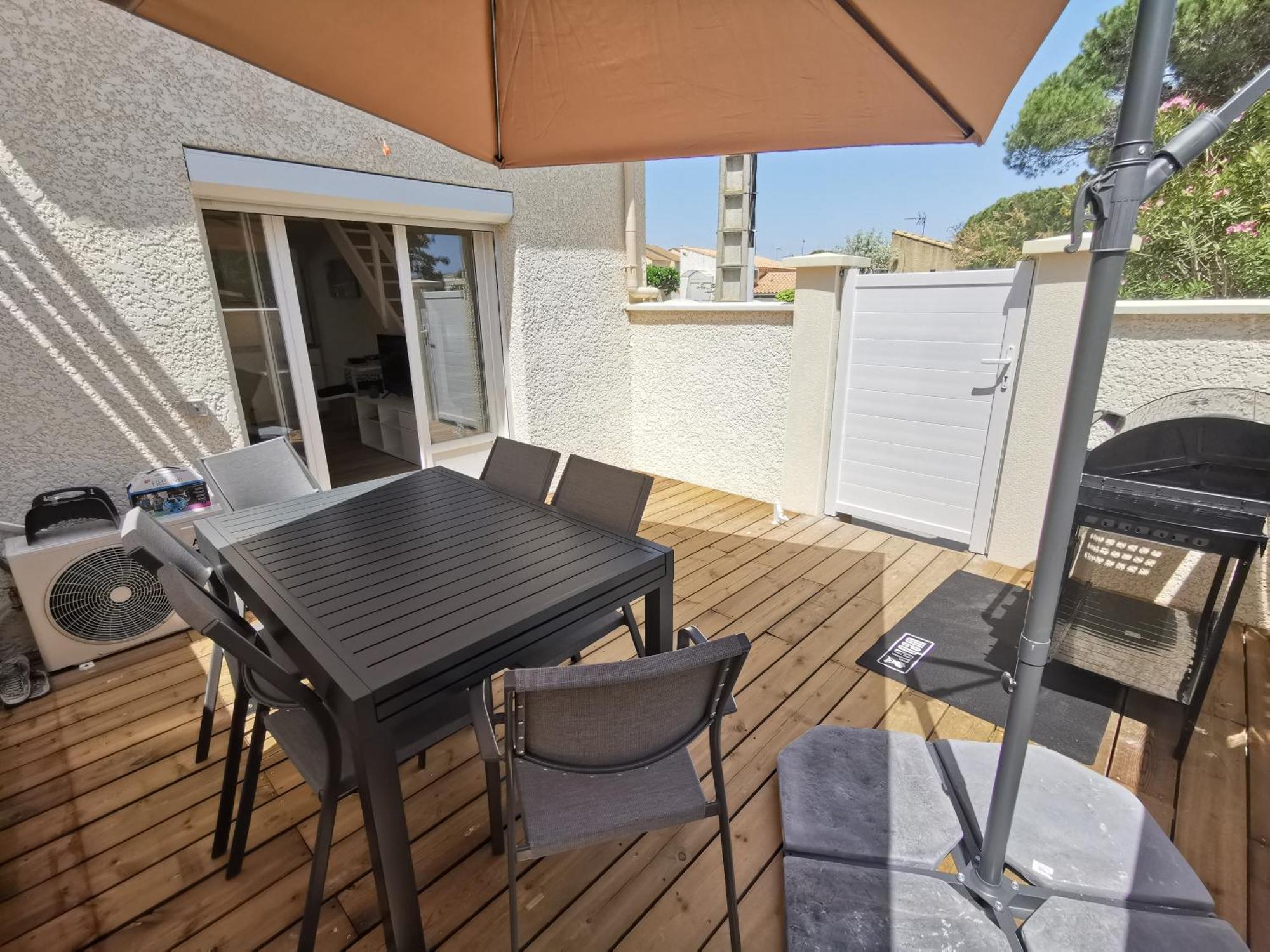 Maison Renovee A Marseillan Plage Екстериор снимка